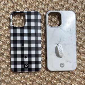 Loopy Case Black and White Protective iPhone Case